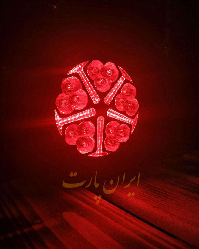 پروژکتور گرد 15لنزه نورسان 4حالته اصلی برند نورسان(بسته ۱عددی)