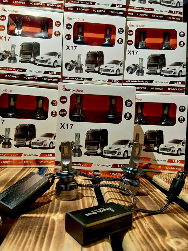 هدلایت مینی کانپکس مدل X17 اصلی رنگ یخی(1جفت)