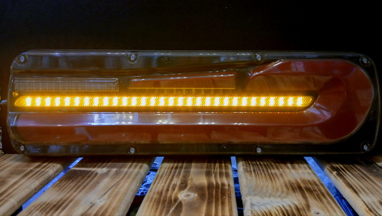 چراغ خطر LED جدید طرح عصا برای کامیون و تریلی پک ۲ عددی