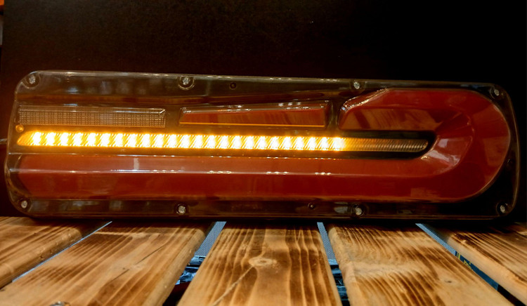 چراغ خطر LED جدید طرح عصا برای کامیون و تریلی پک ۲ عددی