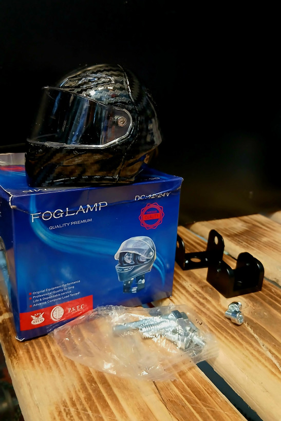 پروژکتور 2لنزطرح کلاه کاسکت (بسته 1عددی)