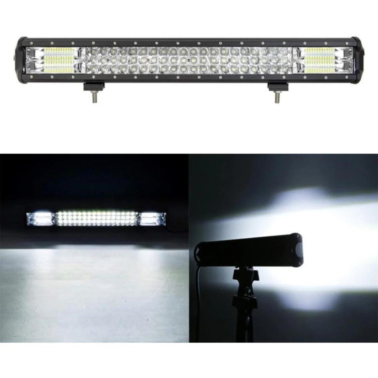 لایت بار ۳۲۴ وات سفید ۵۷ سانت White LED Light Bar