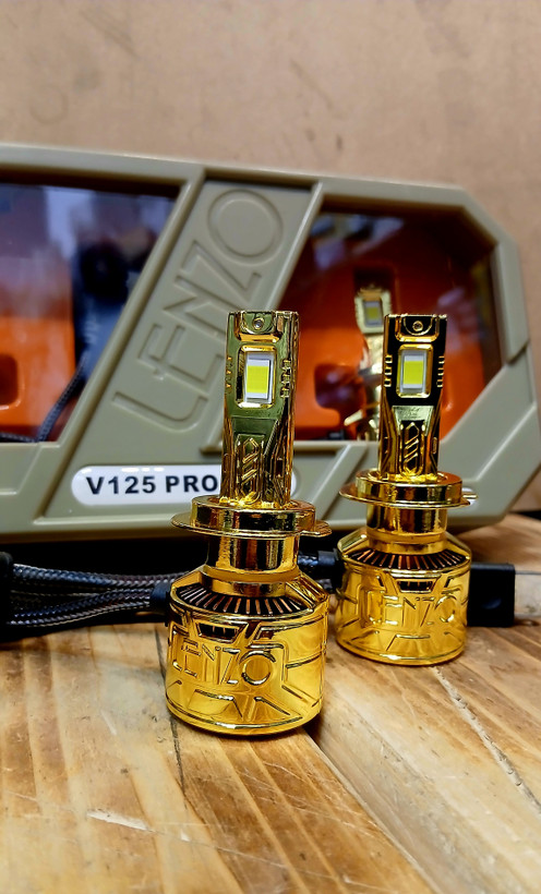 هدلایت 100وات لنزو مدل V125 pro max سفید اصل ( باگارانتی 1 ساله )