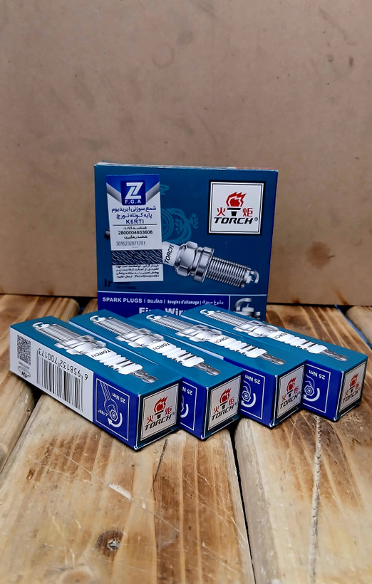 شمع سوزنی ایریدیوم اصلی تورچ یک دست کامل (بسته 4عددی)